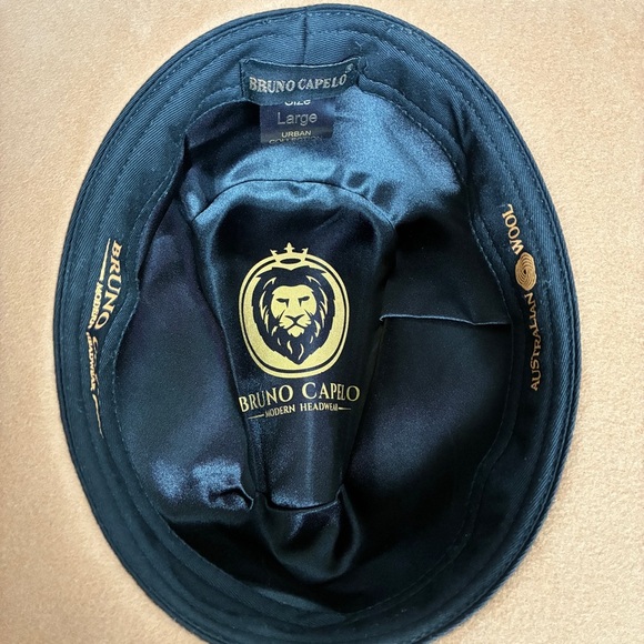 Bruno Capelo Urban Collection Australian Wool Fedora Large - Picture 9 of 14